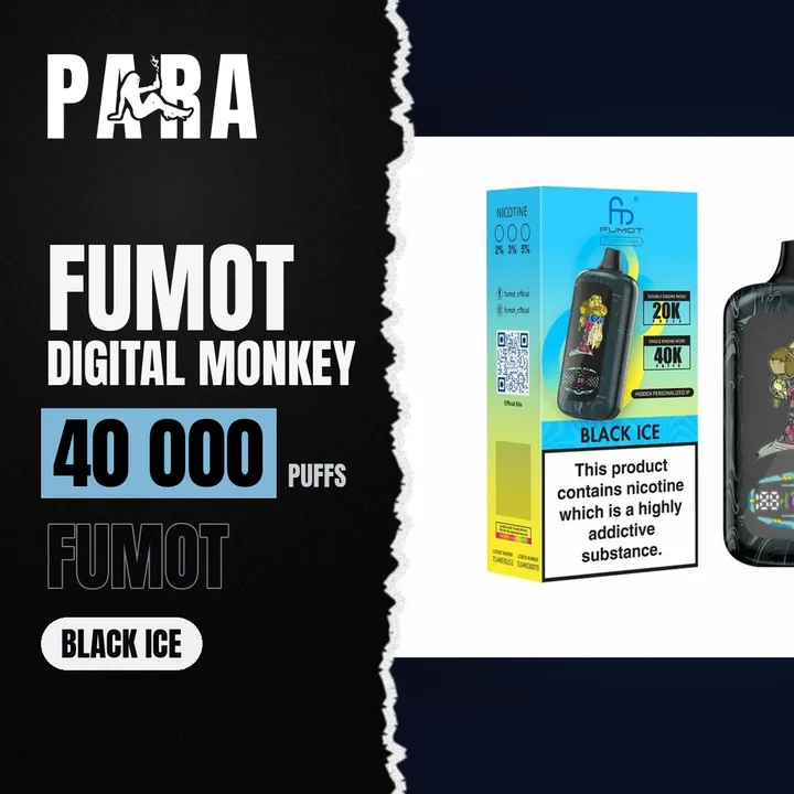 Fumot Digital Monkey Black Ice