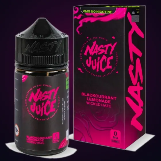 Nasty Juice 60 ml Blackcurrant Lemonade Wicked Haze
