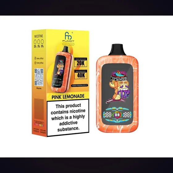 Fumot Digital Monkey Pink Lemonade