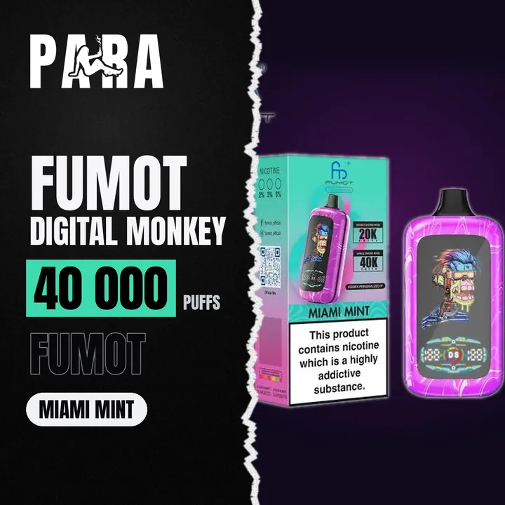 Fumot Digital Monkey Miami Mint