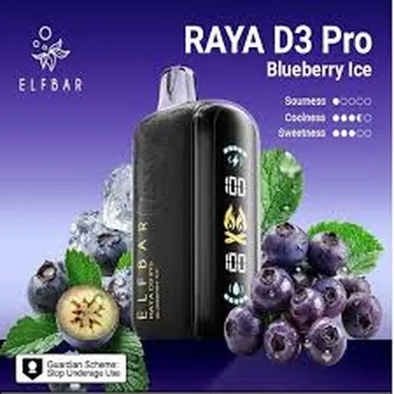 ElfBar Raya D3 Pro Blueberry Ice