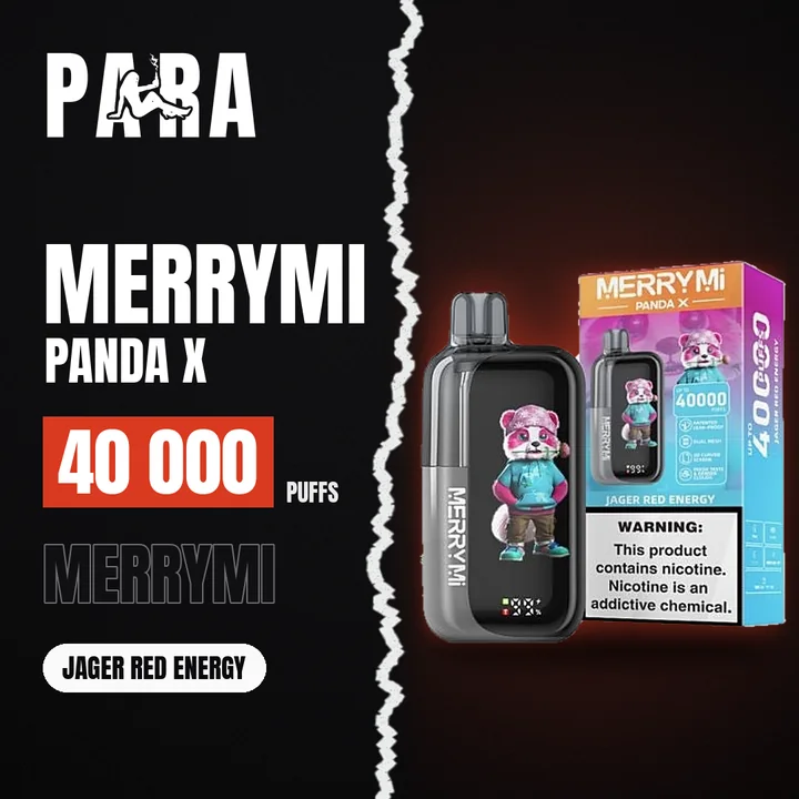 MerryMi Panda X Jager Red Energy