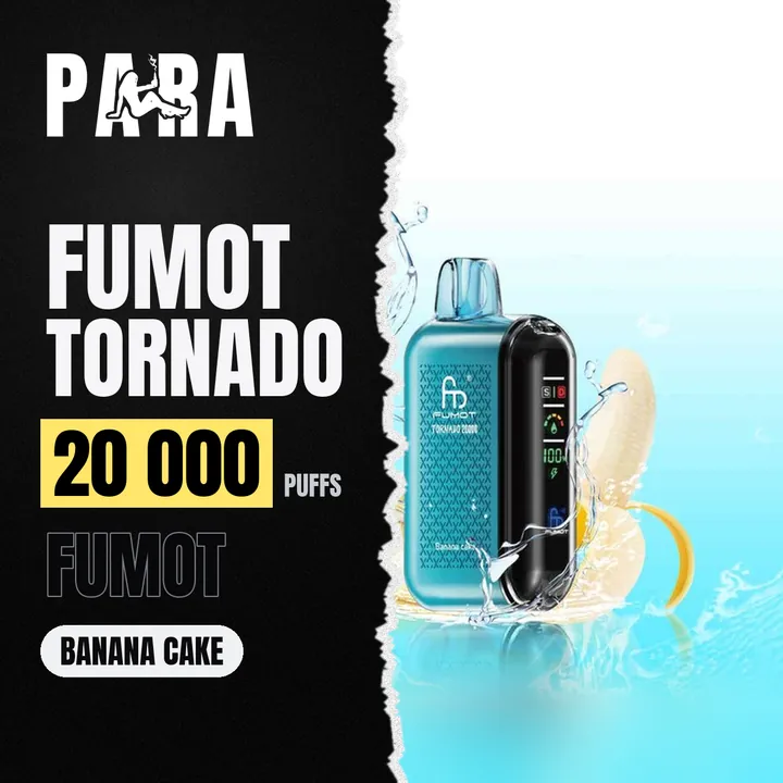 Fumot Tornado 20000 Banana Cake