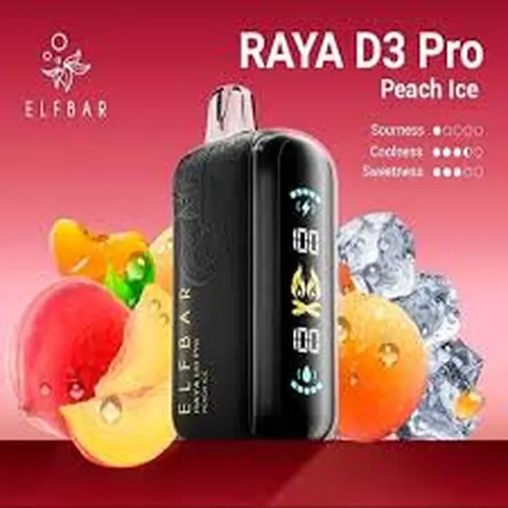 ElfBar Raya D3 Pro Peach Ice