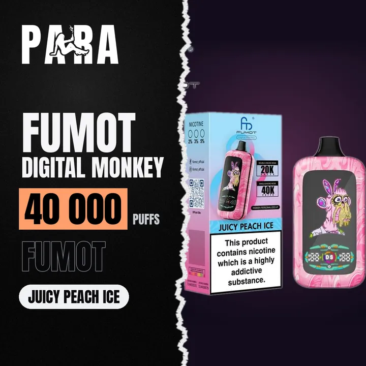 Fumot Digital Monkey Juicy Peach Ice