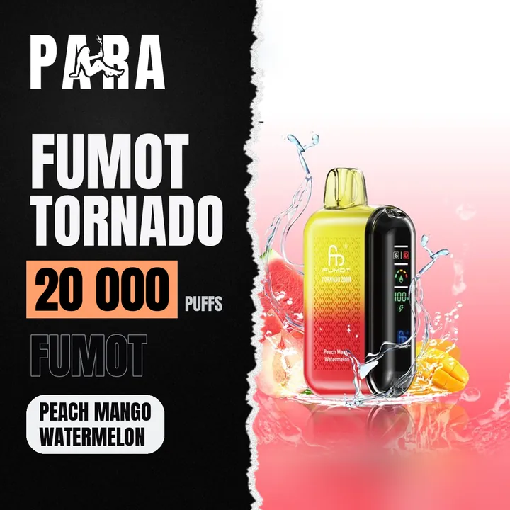 Fumot Tornado 20000 Peach Mango Watermelon
