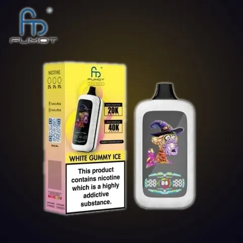 Fumot Digital Monkey White Gummy Ice