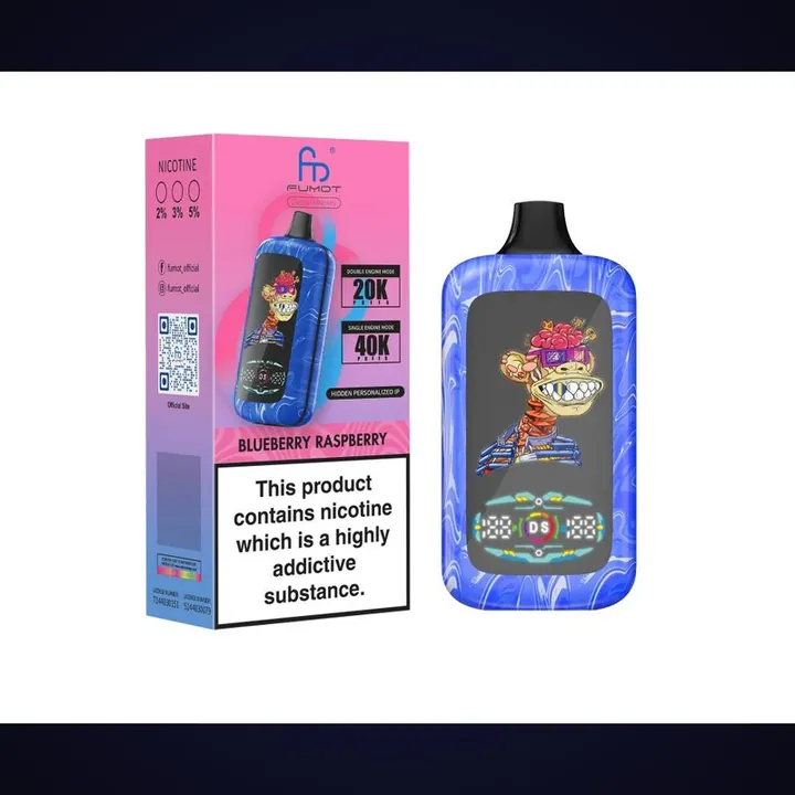 Fumot Digital Monkey Blueberry Raspberry