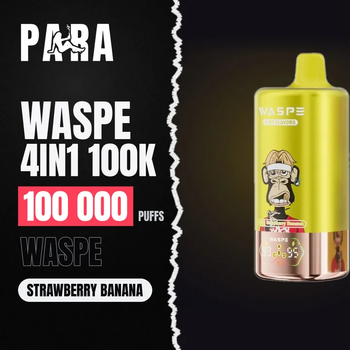 Waspe 4in1 100K Strawberry Banana