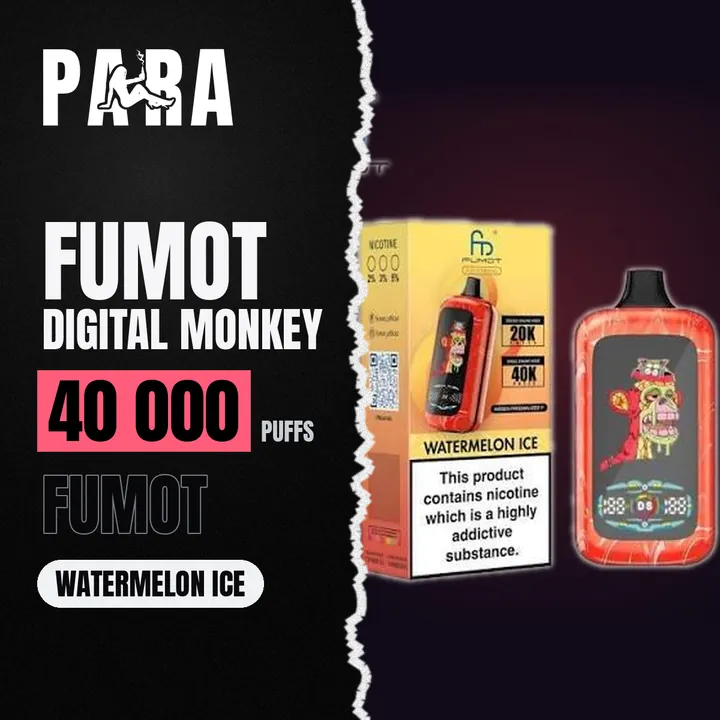 Fumot Digital Monkey Watermelon Ice