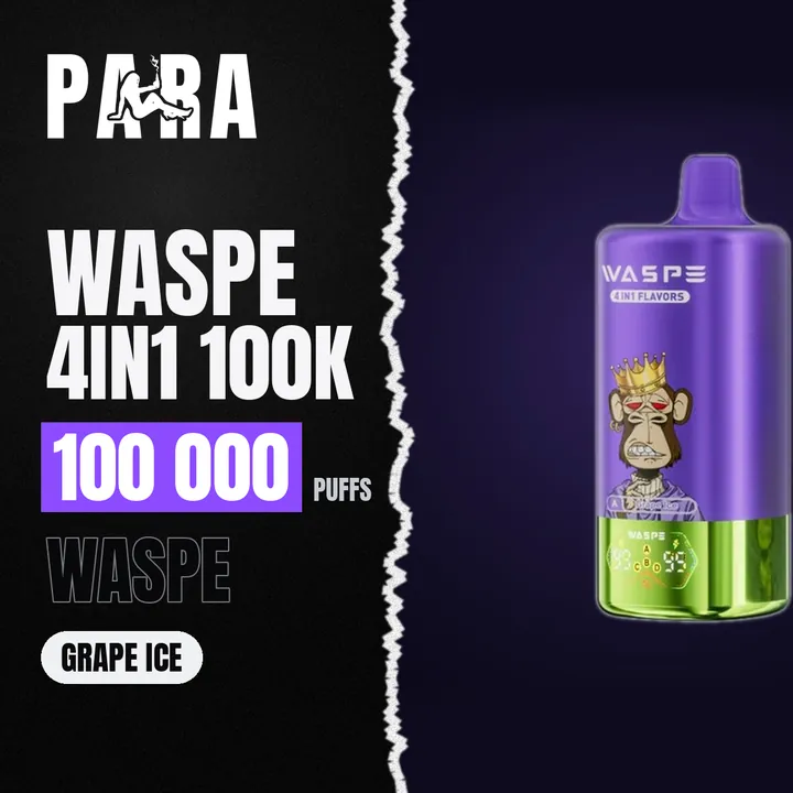 Waspe 4in1 100K Grape Ice