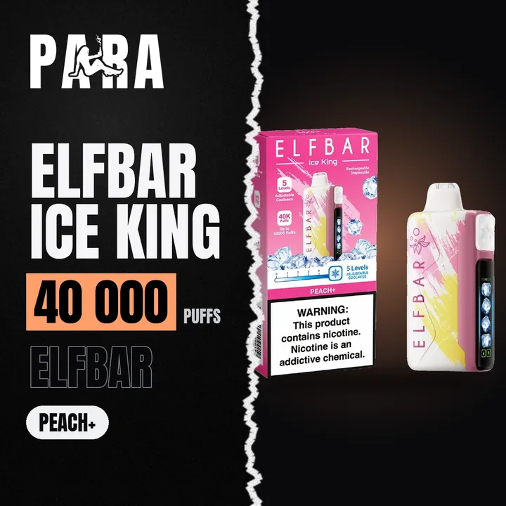 ElfBar Ice King 40K Peach+